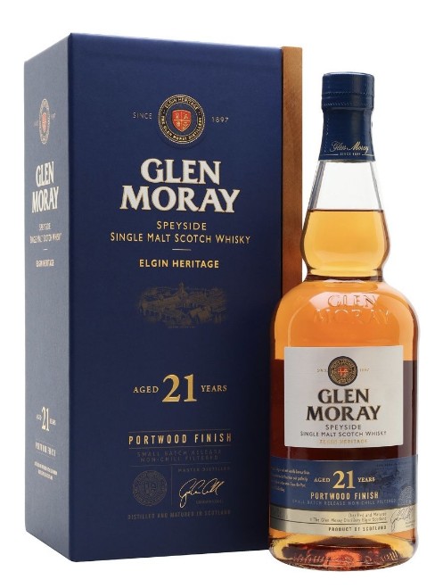 Glen Moray Elgin Heritage Portwood Finish Aged 21 years